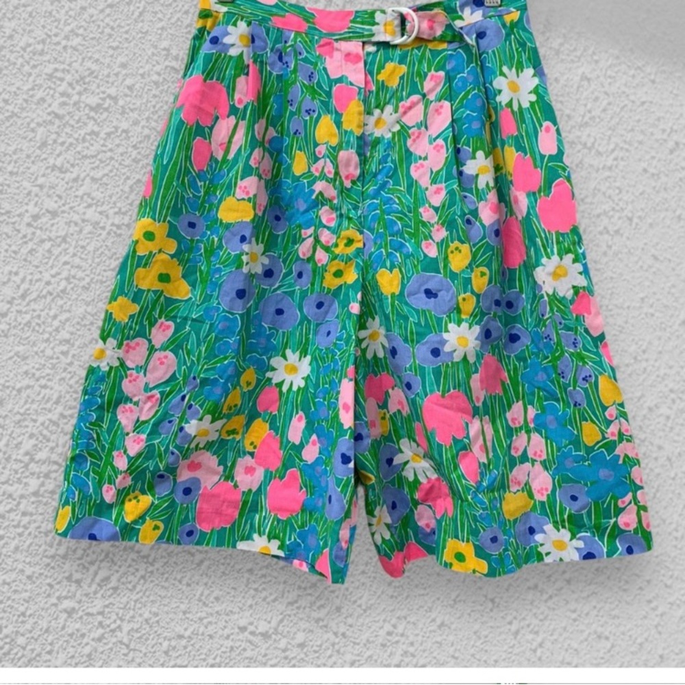 jerri floral bermuda shorts
